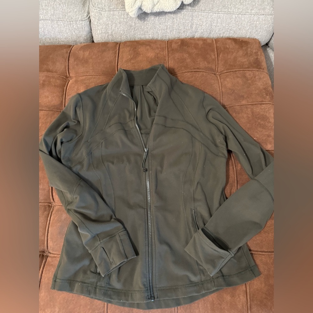 lululemon athletica Dark Green Utility Jacket